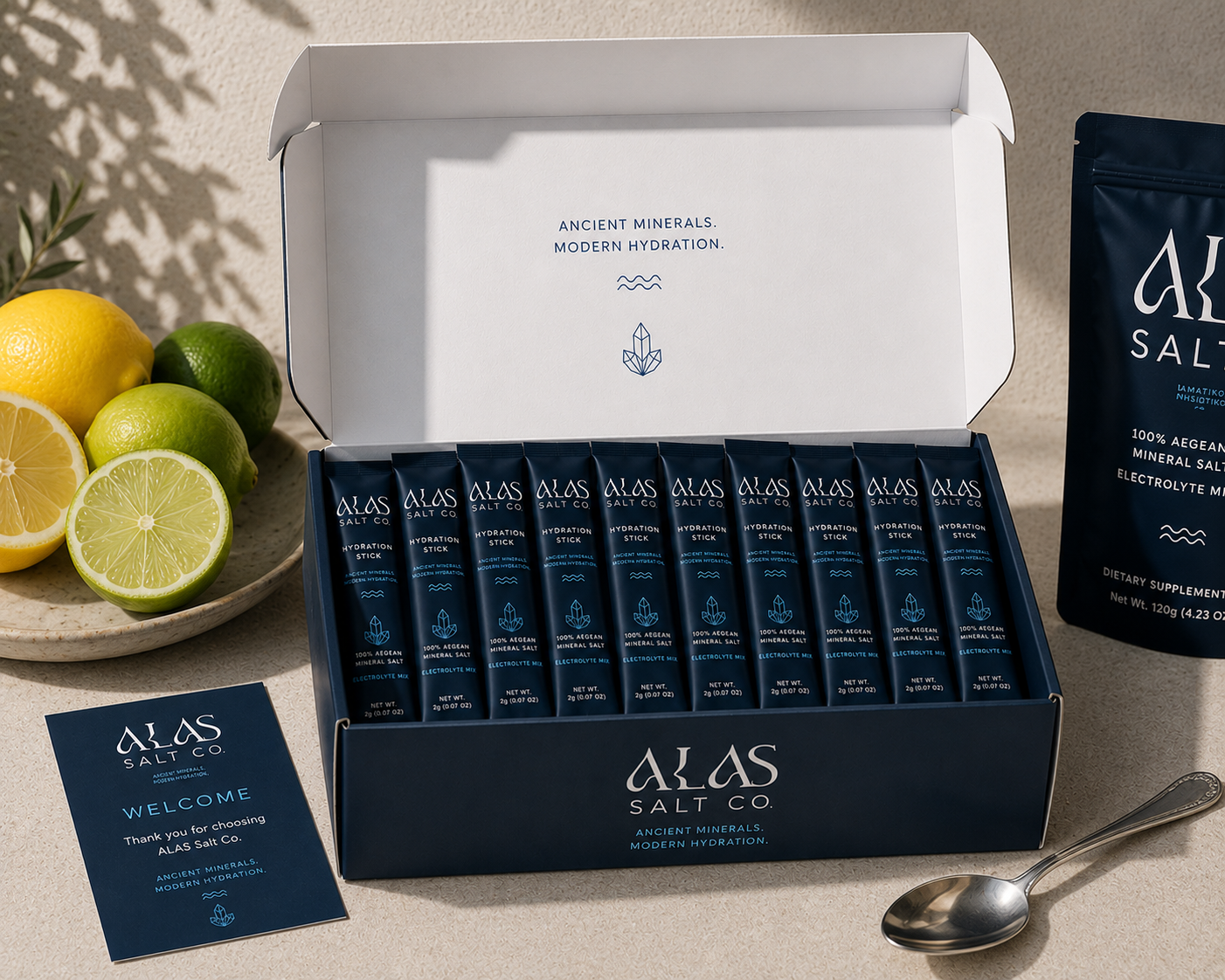 Álas Hydration Sticks - Στικ ενυδάτωσης (30 × 2g)