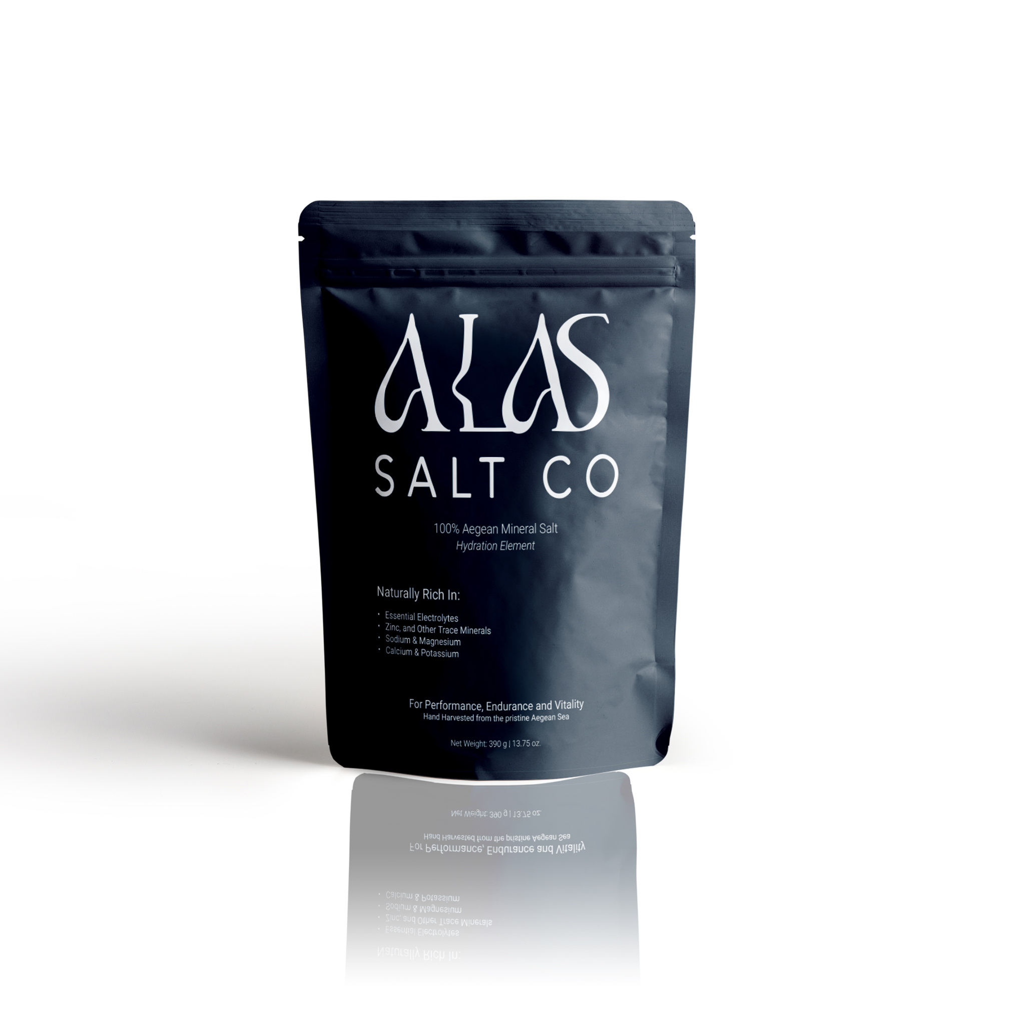 Mikró Aegean Mineral Salt  (Μικρό) Starter Kit (390g)